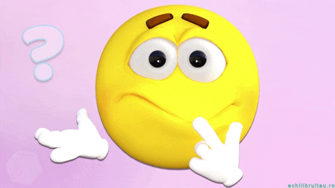confused smiley gif