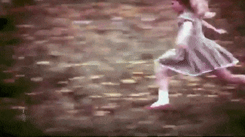 Girl Running GIF