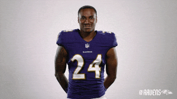 Charm City Laughing GIF by Baltimore Ravens