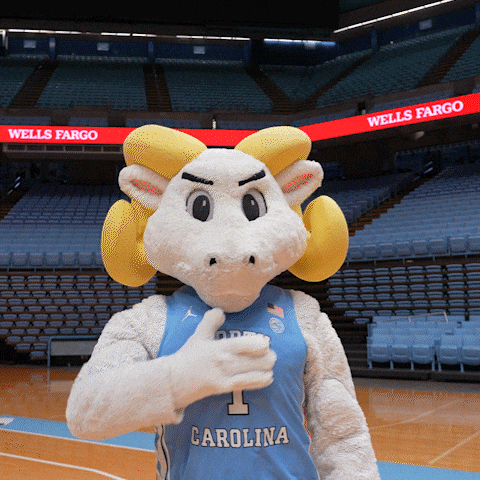 Excited Tar Heels GIF by Wells Fargo