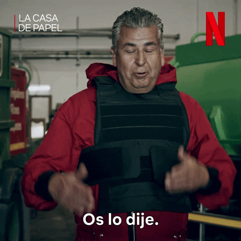 La Casa De Papel Lcdp GIF by Netflix España