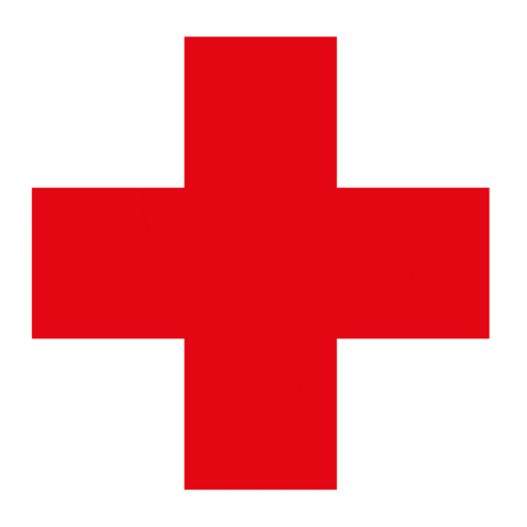 Heartbeat Roteskreuz Sticker by Bayerisches Rotes Kreuz