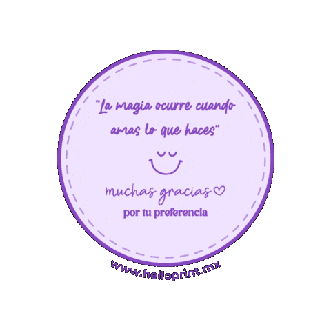 Hello Print MX Sticker