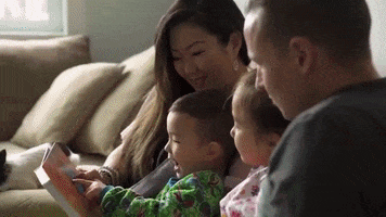 family time reading GIF by Xyngular