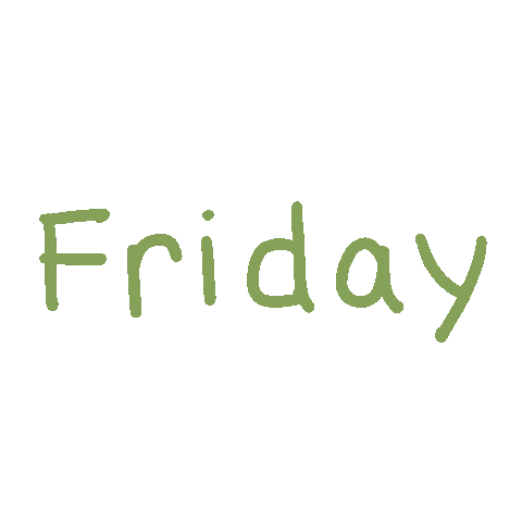 Friday Sticker