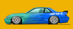 Car Drifting GIF by kneapolitan