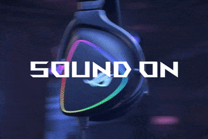 Republic Of Gamers Sound On GIF by ASUS Republic of Gamers Deutschland