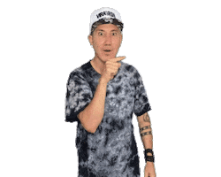 Pointing Click Here Sticker by gravuni