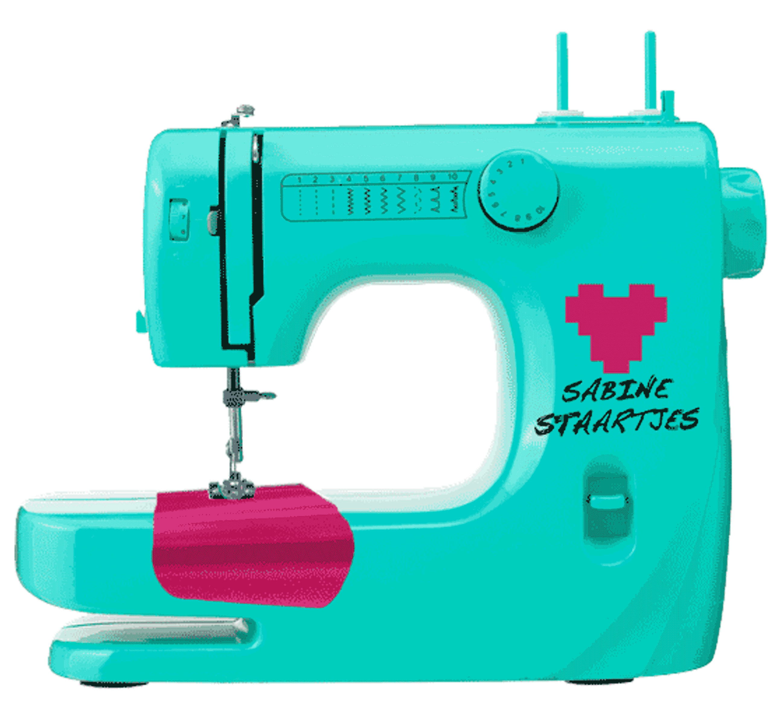 Heart Sew Sticker by Studio Sabine Staartjes for iOS & Android GIPHY