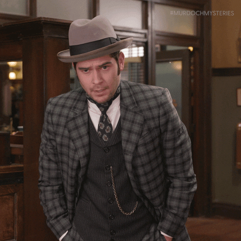 No Thank You Reaction GIF by Murdoch Mysteries
