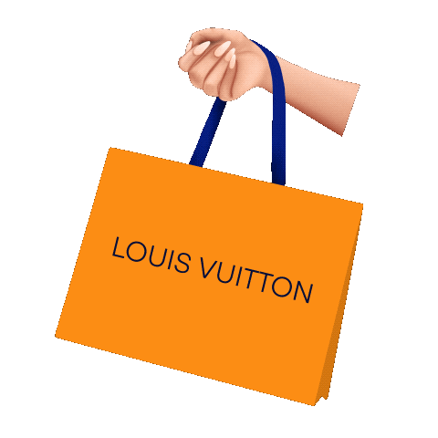 Louis Vuitton Shopping Sticker