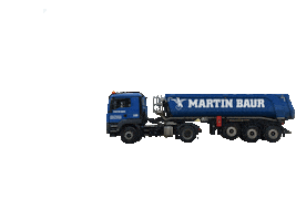 Spedition Lastwagen Sticker by MartinBaurGmbH