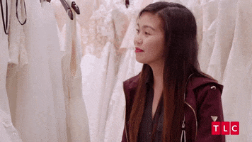 Excited Wedding Dress GIF by TLC Europe