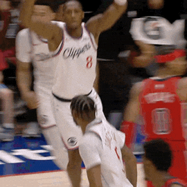 Kris Dunn Celebration GIF by LA Clippers
