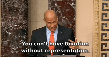 Cory Booker Dc Statehood GIF by GIPHY News