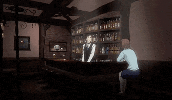 Drink Drinking GIF by All The Anime — Anime Limited