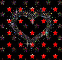 heart stars GIF by Re Modernist