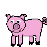 Pig Sticker