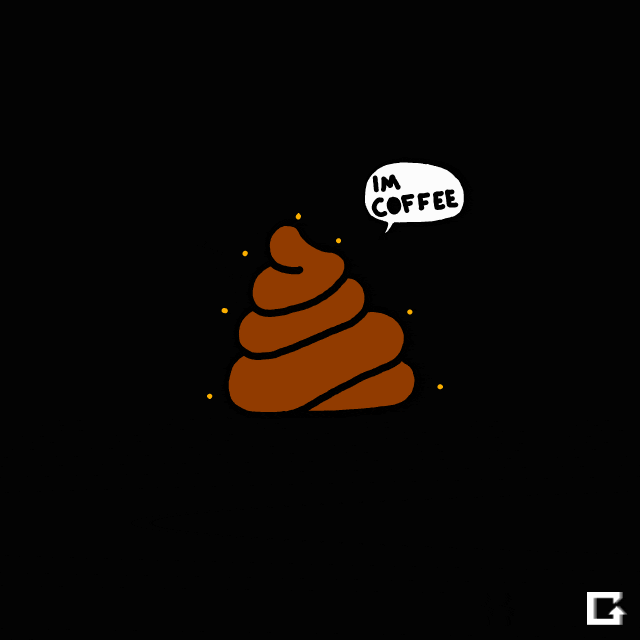 coffee poop GIF by gifnews