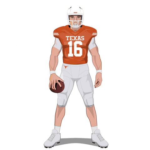 Manning Texas Longhorns GIF by SportsManias