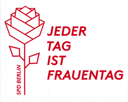 Rose Weltfrauentag GIF by SPD Berlin