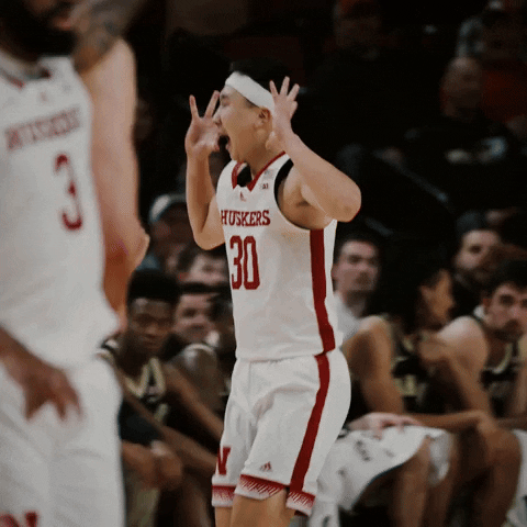Cornhuskers Basketball GIF by Huskers