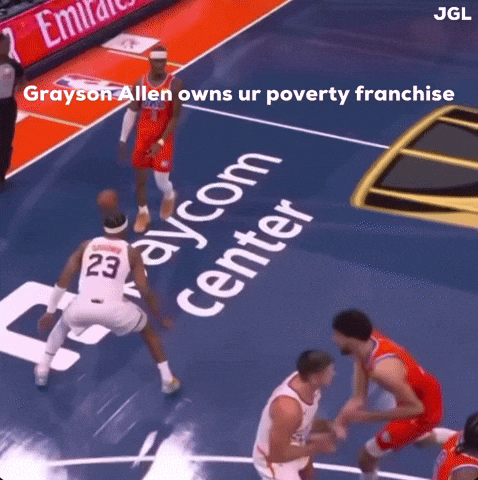 Grayson Allen Thunder GIF