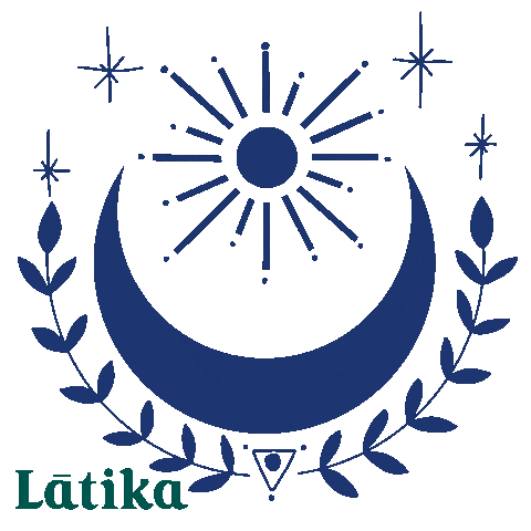 Blue Moon Sticker by Latika Skincare