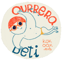 Swim Go Sticker by KOKOAK Eider Eibar
