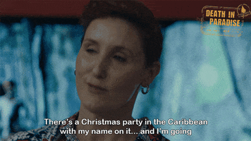 Christmas Party GIF by Death In Paradise