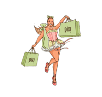Shopping Pixi Beauty Sticker