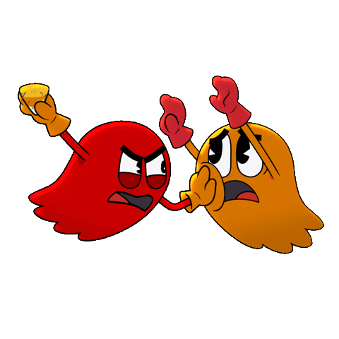 Oh No You Dont Bandai Namco Sticker by PAC-MAN