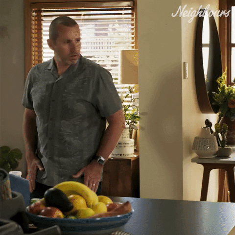 Confused Ryan Moloney GIF by Neighbours (Official TV Show account)