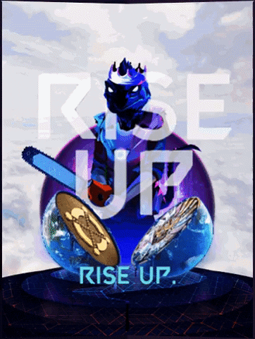 Rise Up Rainbow GIF by The Faceless Many