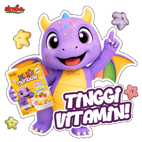 Draco Sticker by Simba Cereal
