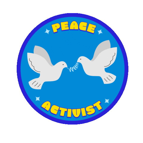 Peace Activism Sticker by United Nations