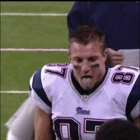 Image result for gronk gif"