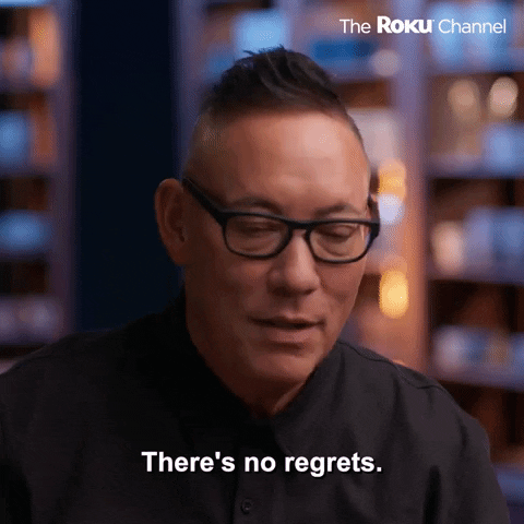 Do Not Regret Season 1 GIF by The Roku Channel