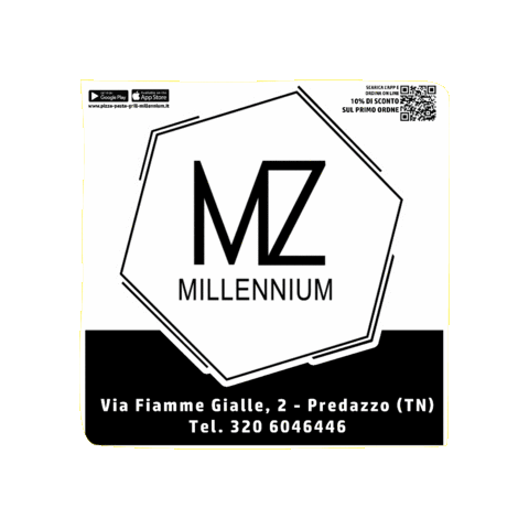 MZ MILLENNIUM Sticker