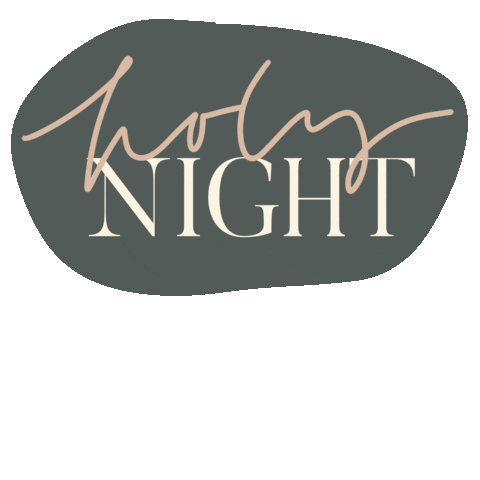Calligraphy Holynight Sticker by lettersandbeauties