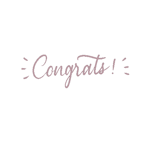 Congrats Sticker