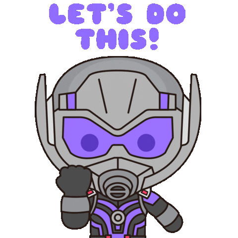 Lets Do This Sticker by Marvel Studios