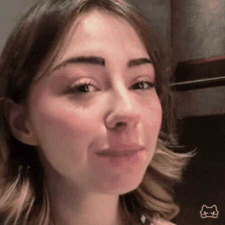 Funny Face Eyebrows GIF