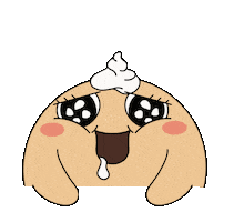 Food Aww Sticker by Sourbombe