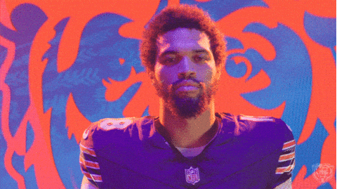 Caleb Williams Takes A Beating On Sunday Night Football
