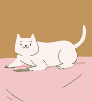 Cat Scratching GIF by Sherchle