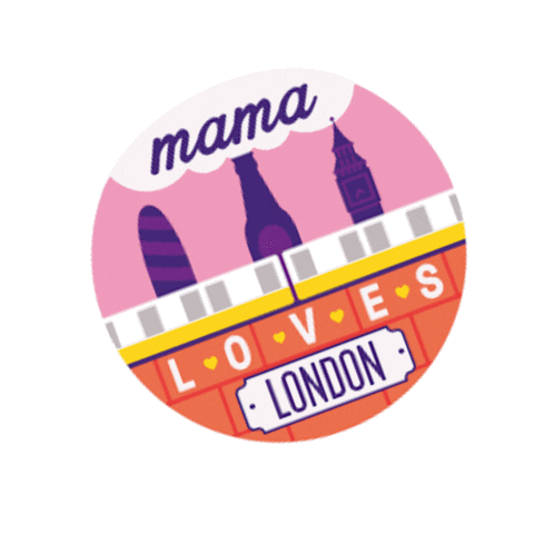 Mama Shelter London Sticker