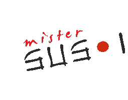 Mister Sushi Sticker