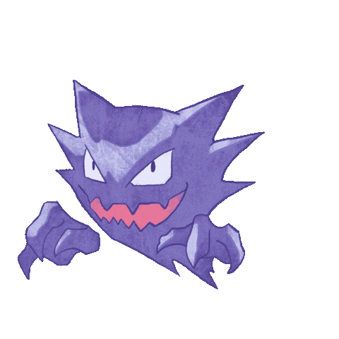 Pokemon Ghost Sticker by daylynn for iOS & Android | GIPHY