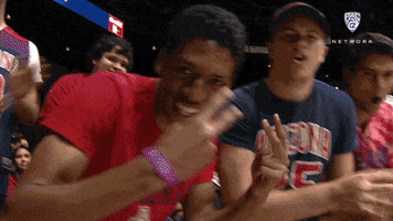 Excited Fans GIF by Pac-12 Network